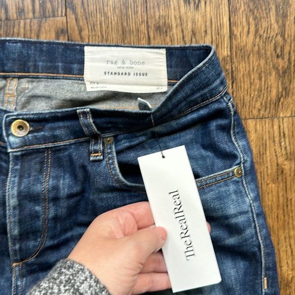 *Last Chance Price* Rag and Bone Standard Issue Blue Jeans Fit 2 Slim size 31 - Picture 2 of 4